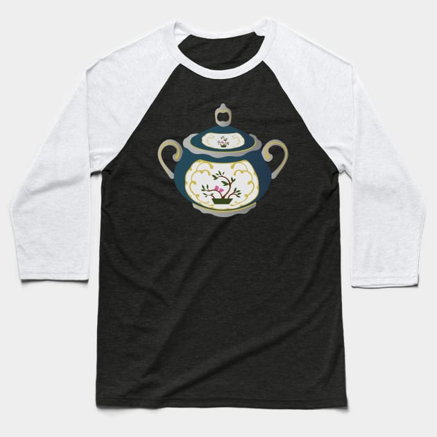 Unfortunate Snicket Sugar Bowl Baseball T-Shirt by ijoshthereforeiam